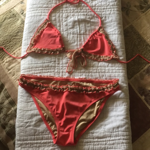Victoria's Secret Other - Victoria’s Secret coral size L bikini 👙bottoms